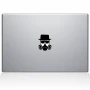 Наклейка для MacBook «Heisenberg Противогаз»