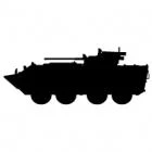 Наклейка «Бронетранспортер БТР-4»
