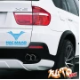 Наклейка «Нас мало, но мы в тельняшках»