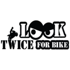 Наклейка «Look Twice»