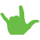 Наклейка «Rock Hand»