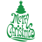 Наклейка «Merry Christmas»