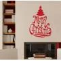 Наклейка «Merry Christmas»
