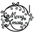 Наклейка «Merry Xmas»