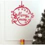 Наклейка «Merry Xmas»