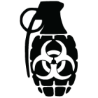 Наклейка «Biohazard Gren»