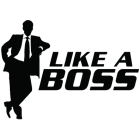 Наклейка «Как BOSS»