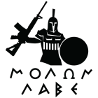 Наклейка «Molon Labe»