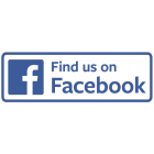 Наклейка «Find Us on Facebook»