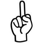 Наклейка «F*ck»