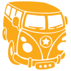 Наклейка «VW Bus v6»
