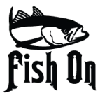 Наклейка «Fish On v2»