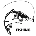 Наклейка «Fishing»