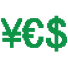 Наклейка «YES»