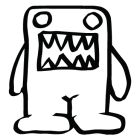 Наклейка «Domo-kun»