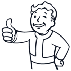 Наклейка «Fallout Boy»