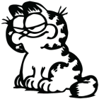 Наклейка «Garfield»