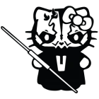 Наклейка «Hello Kitty DMS»