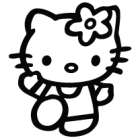 Наклейка «Hello Kitty v2»