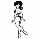 Наклейка «Pin Up»