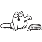 Наклейка «Кот Саймона»