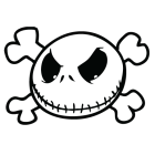 Наклейка «Bone Smile»