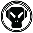 Наклейка «Skull DJ»