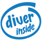 Наклейка «Diver Inside»