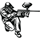 Наклейка «Paintball»