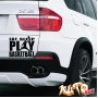 Наклейка «Eat Sleep Play Basketball»