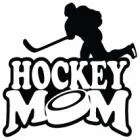Наклейка «Hockey Mom v9»