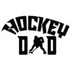 Наклейка «Hockey Dad v3»