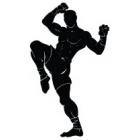 Наклейка «Muay Thai Боец»