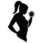 Наклейка «Fitness Girl»