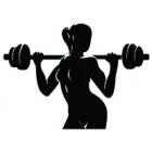 Наклейка «Fitness Girl v5»