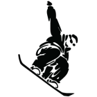 Наклейка «Snowboarder v2»