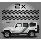 Набор наклеек «Offroad»