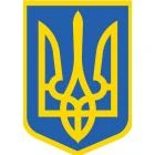 Наклейка «Тризуб Герб України»