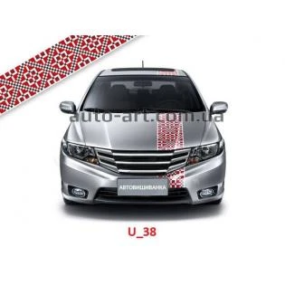 Автовышиванка Полоски U_38