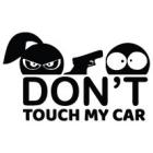 Наклейка «Don't Touch My Car v2»