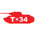 Наклейка «Т-34»
