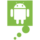 Наклейка «Android bubble»