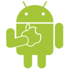 Наклейка «Android and Apple»