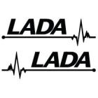 Набір наклейок «LADA Пульс»