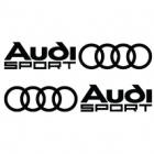Набор наклеек «Audi Sport» 2 шт.