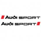 Набір наклейок «Audi Sport v2» 2 шт.