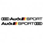 Набор наклеек «Audi Sport v3» 2 шт.