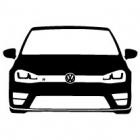 Наклейка «VW Golf R-Line»