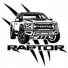 Наклейка «Ford F-150 Raptor»