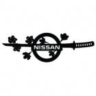 Наклейка «Nissan Катана»